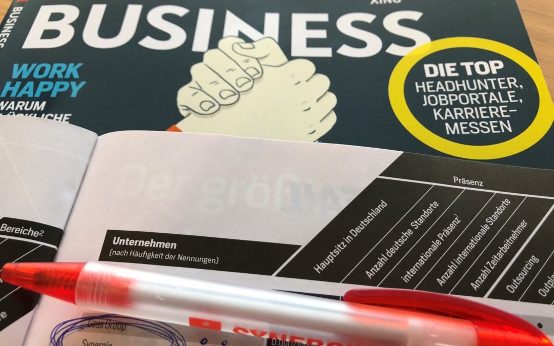 SYNERGIE ausgezeichnet als TOP Wegbereiter für die Karriere