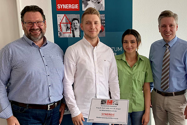 Ausbildungsstart bei SYNERGIE in Dortmund