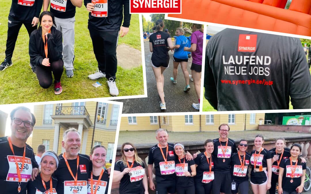 Gemeinsam ins Ziel: SYNERGIE beim B2Run