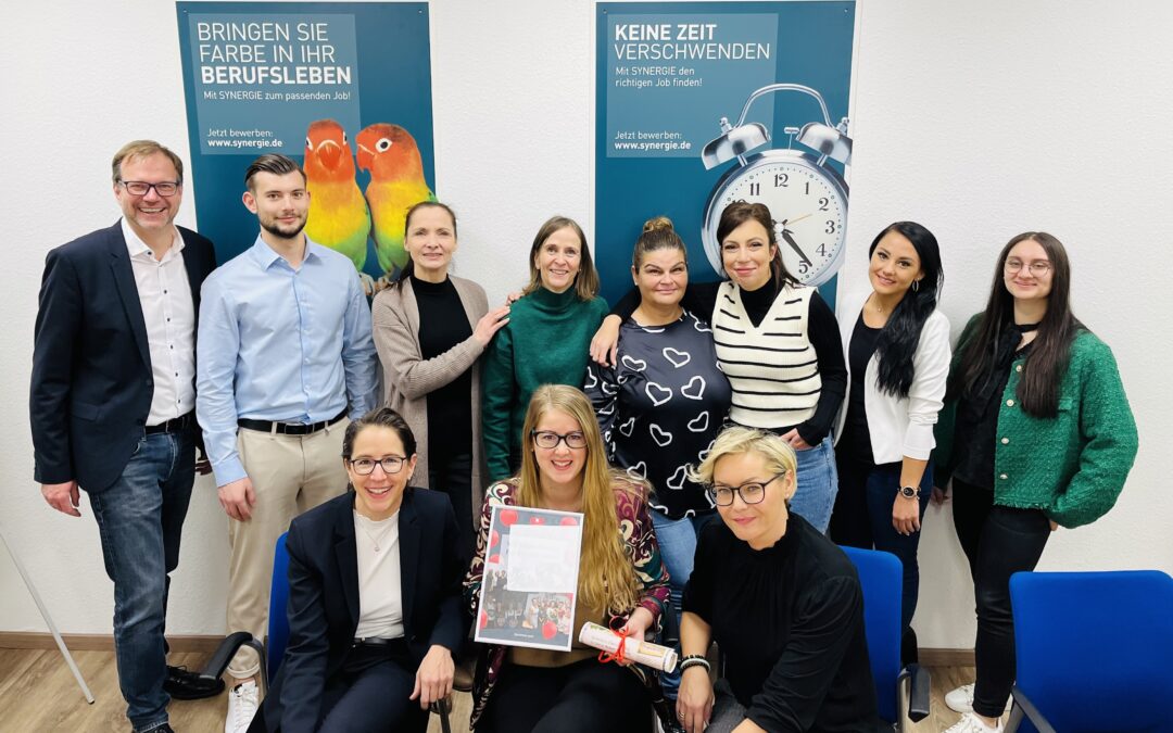 SYNERGIE sagt danke für 15 Jahre